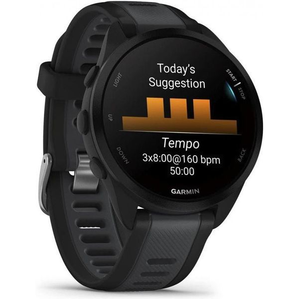 Смарт-часы Garmin Forerunner 165 Black/Slate Gray (010-02863-20/A0) 035065 фото