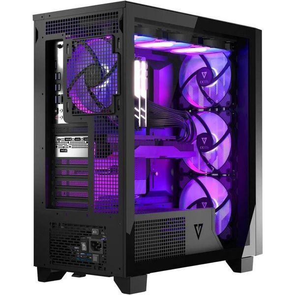 Корпус Modecom Perun Apex ARGB Midi Black (AT-PERUN-4F-ARGB-10-000000-0002) 018429 фото