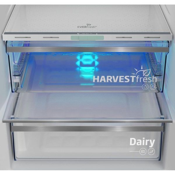 Lod&oacute;wka BEKO B5RCNA366LXBRW Beyond HarvestFresh No frost 186.5cm Ciemny Inox 000247 фото