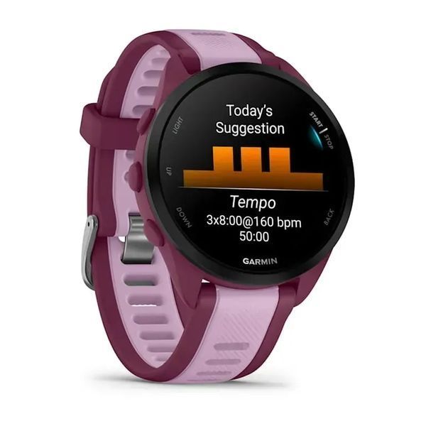 Смарт-часы Garmin Forerunner 165 Music Berry/Lilac (010-02863-33/B3) 613065 фото