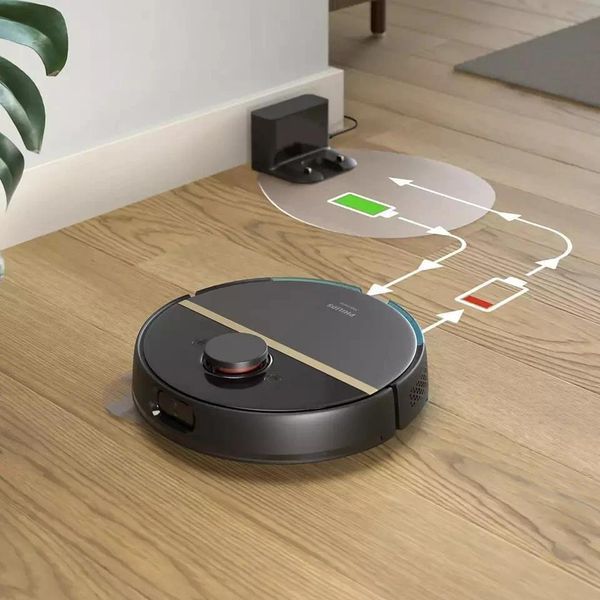 Робот-пылесос с влажной уборкой Philips HomeRun 7000 Series Aqua XU7000/01 036639 фото