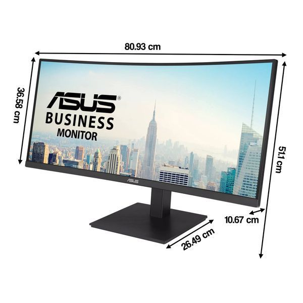 Монитор ASUS VA34VCPSR 34" 3440x1440px 100 Гц 4 мс [GTG] Изогнутый 2068485 фото