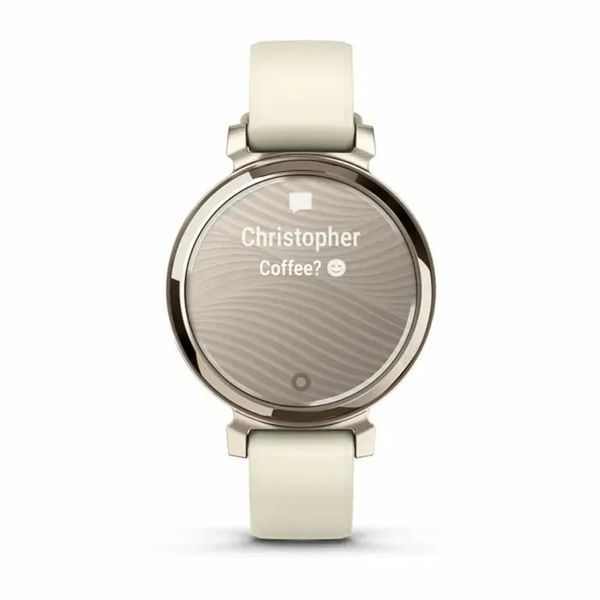 Смарт-годинник Garmin Lily 2 Cream Gold with Coconut Silicone Band (010-02839-00/20) 613084 фото
