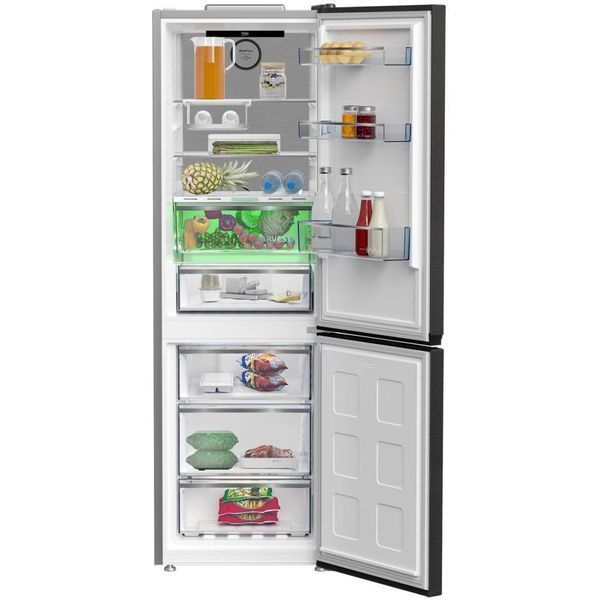 Lod&oacute;wka BEKO B5RCNA366LXBRW Beyond HarvestFresh No frost 186.5cm Ciemny Inox 000247 фото