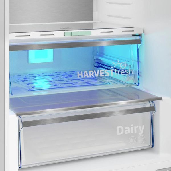 Lod&oacute;wka BEKO B5RCNA366LXBRW Beyond HarvestFresh No frost 186.5cm Ciemny Inox 000247 фото