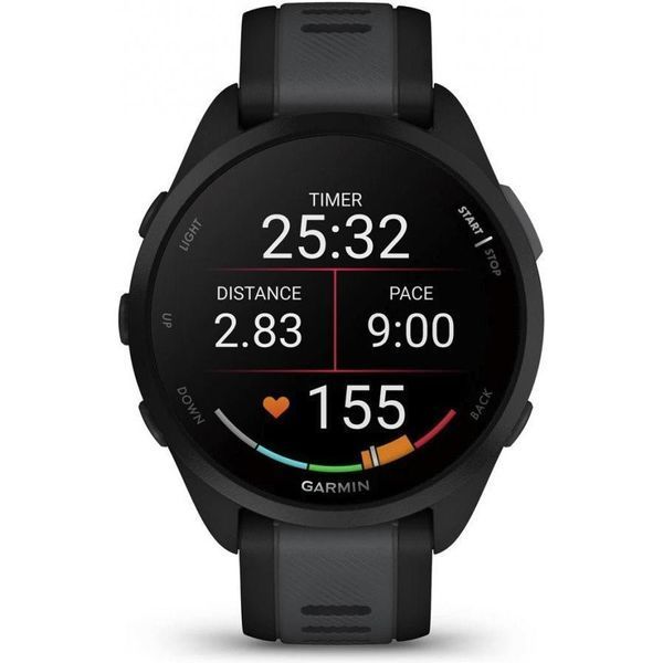 Смарт-часы Garmin Forerunner 165 Black/Slate Gray (010-02863-20/A0) 035065 фото