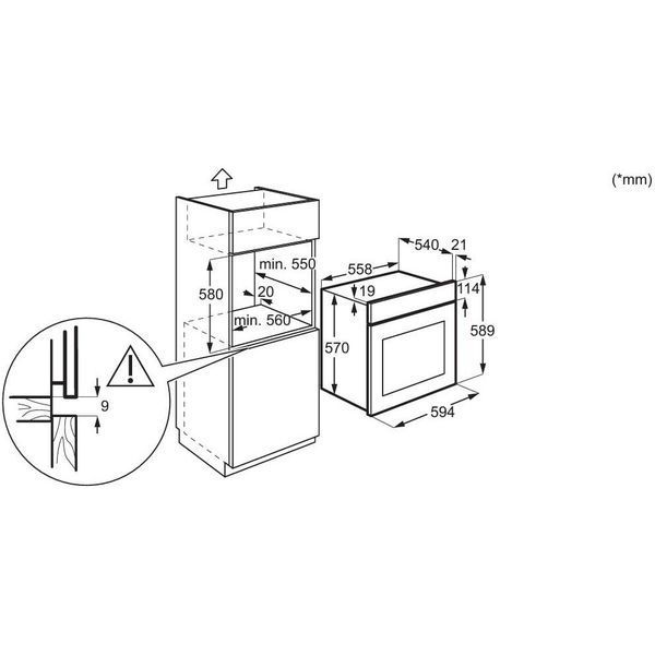 Духовка электрическая Electrolux KODEC70BZ 011340 фото