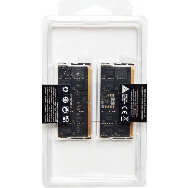 Память для ноутбуков Kingston FURY 64 GB (2x32 GB) SO-DIMM DDR5 5600 MHz Impact (KF556S40IBK2-64) 033929 фото
