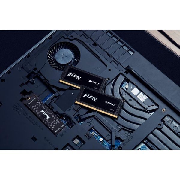 Память для ноутбуков Kingston FURY 64 GB (2x32 GB) SO-DIMM DDR5 5600 MHz Impact (KF556S40IBK2-64) 033929 фото