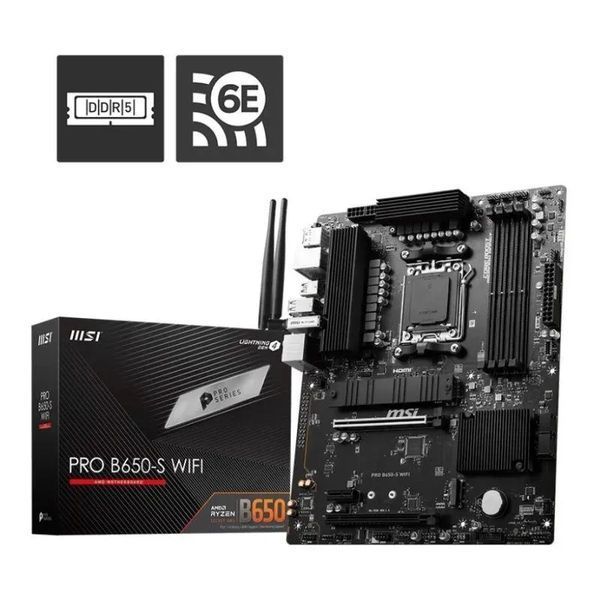 Материнская плата MSI PRO B650-S WIFI (911-7E26-003) 504315 фото