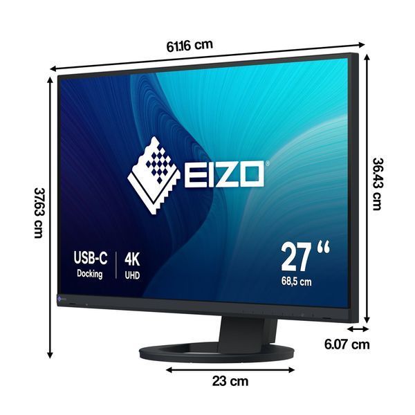 Монитор EIZO FlexScan EV2740S-BK 27" 3840x2160px IPS 2103226 фото