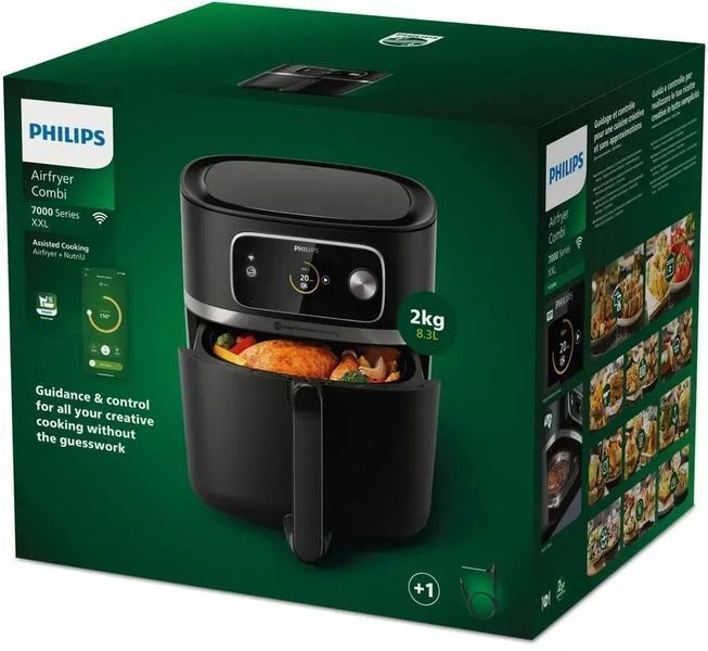 Мультипіч (аерофритюрниця) Philips Combi XXL Connected HD9880/90 510574ua фото