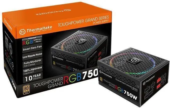 Блок живлення Thermaltake Toughpower Grand RGB 750W (PS-TPG-0750FPCGEU-R) 008609 фото