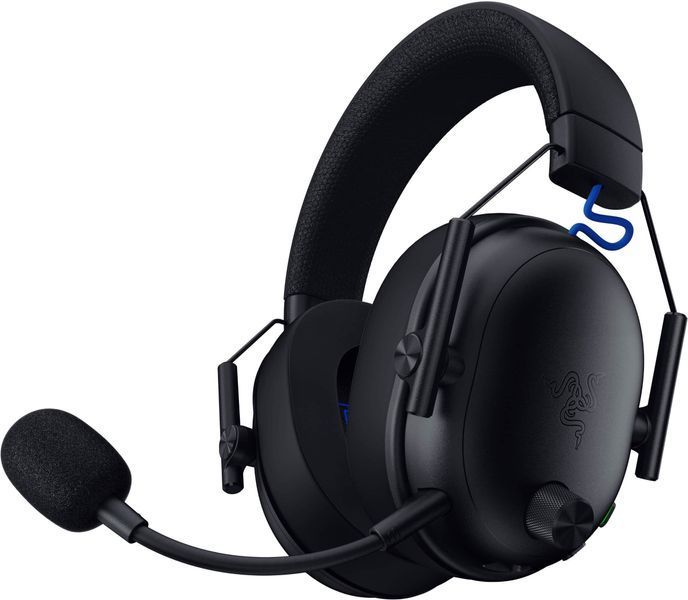 Навушники RAZER BlackShark V3 для PlayStation Бездротові, Накладні, Просторовий звук Чорний 2088115 фото
