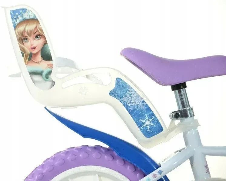 Дитячий двоколісний велосипед Kubisport Dino 12 Purple/Blue 591303 фото