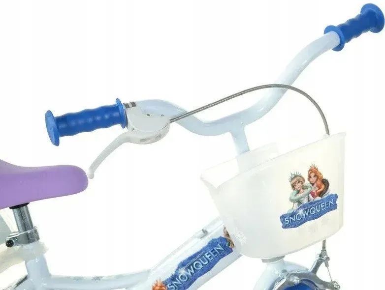 Дитячий двоколісний велосипед Kubisport Dino 12 Purple/Blue 591303 фото