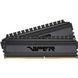 Память для настольных компьютеров PATRIOT 64 GB (2x32GB) DDR4 3200 MHz Viper 4 Blackout (PVB464G320C6K) 033963 фото 2