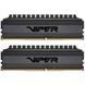 Память для настольных компьютеров PATRIOT 64 GB (2x32GB) DDR4 3200 MHz Viper 4 Blackout (PVB464G320C6K) 033963 фото 1