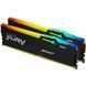 Пам'ять для настільних комп'ютерів Kingston FURY 64 GB (2x32GB) DDR5 5200 MHz Beast RGB (KF552C40BBAK2-64) 033829 фото 1