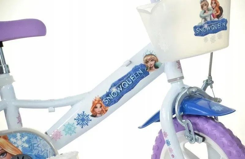 Дитячий двоколісний велосипед Kubisport Dino 12 Purple/Blue 591303 фото