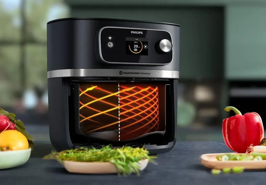 Мультипіч (аерофритюрниця) Philips Combi XXL Connected HD9880/90 510574ua фото