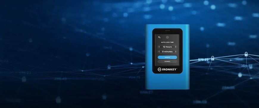 SSD накопичувач Kingston IronKey Vault Privacy 80 3.84 TB Blue (IKVP80ES/3840G) 570325ua фото