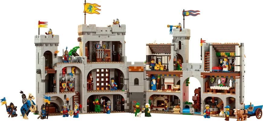 Блоковий конструктор LEGO Icons Замок левових лицарів (10305) 613528 фото