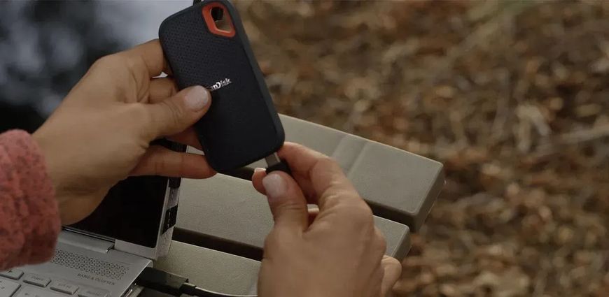SSD накопичувач Sandisk Extreme Portable V2 500 GB (SDSSDE61-500G-G25) 340692ua фото