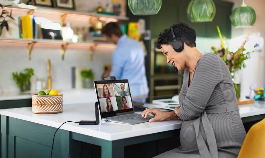 Навушники JABRA Evolve 2 55 MS Стерео Бездротові, Накладні, ANC 2085138 фото