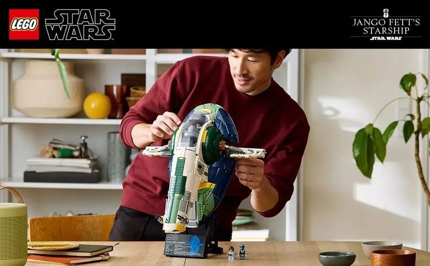 Блочный конструктор LEGO Star Wars Звездолет Джанго Фетта класса Firespray (75409) 613514 фото