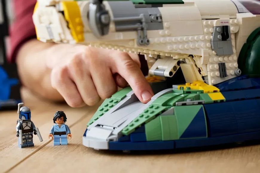 Блочный конструктор LEGO Star Wars Звездолет Джанго Фетта класса Firespray (75409) 613514 фото