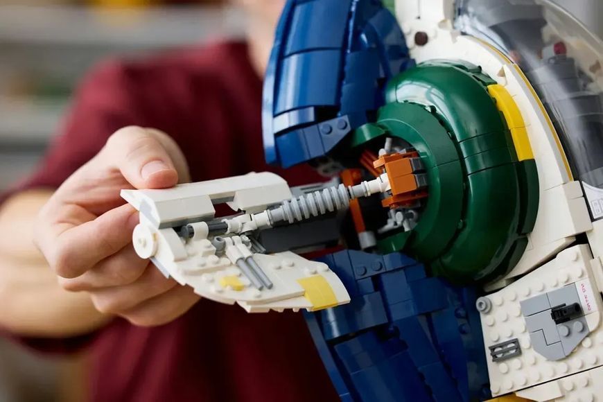 Блочный конструктор LEGO Star Wars Звездолет Джанго Фетта класса Firespray (75409) 613514 фото
