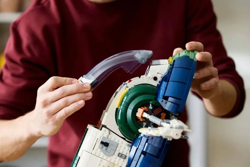 Блочный конструктор LEGO Star Wars Звездолет Джанго Фетта класса Firespray (75409) 613514 фото