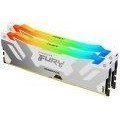 Пам'ять для настільних комп'ютерів Kingston FURY 32 GB (2x16GB) DDR5 7200 MHz Renegade Silver/White RGB (KF572C38RWAK2-32) 033780 фото