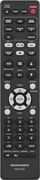 Стереопідсилювач MARANTZ Melody X M-CR612 Чорний, CD-програвач, FM/DAB+, BT, Wi-Fi, AirPlay2, Spotify, Multiroom HEOS 526745 фото