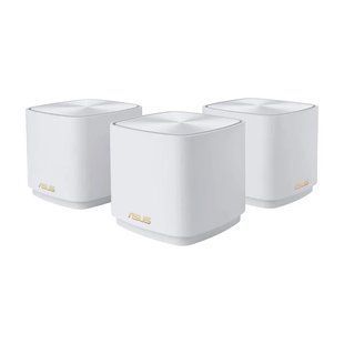 Бездротовий маршрутизатор (роутер) Asus ZenWiFi AX Mini XD4 Plus White (3-Pack) 001818 фото