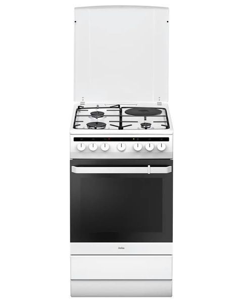 Комбінована плита Amica 58ME4.38HZpMs(W) 015417 фото