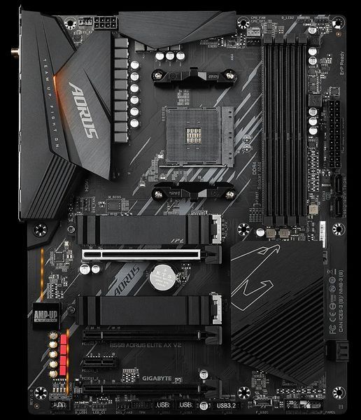 Материнська плата Gigabyte B550 Aorus Elite AX V2 022549 фото