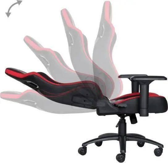Компьютерное кресло для геймера Marvo CH-118 Red 019067 фото