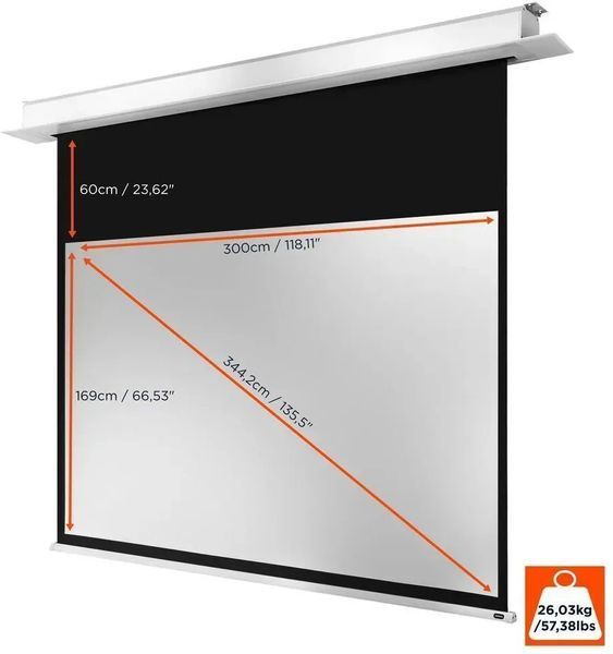 Проекционный экран Celexon Professional Plus 300x169cm (1000000881) 610048 фото