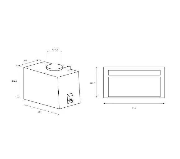 Витяжка вбудована Haier HAPY72ES6X 006255 фото