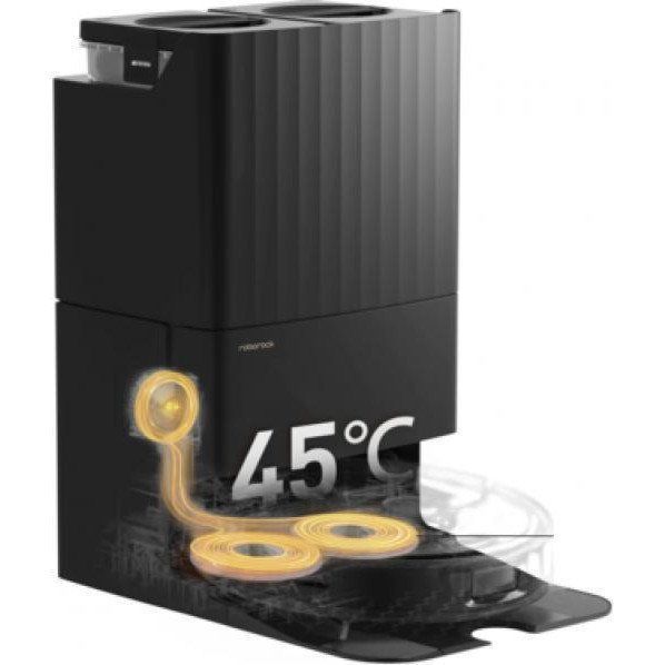 Робот-пилосос з вологим прибиранням RoboRock Q Revo Black (QR52-00) 036640 фото