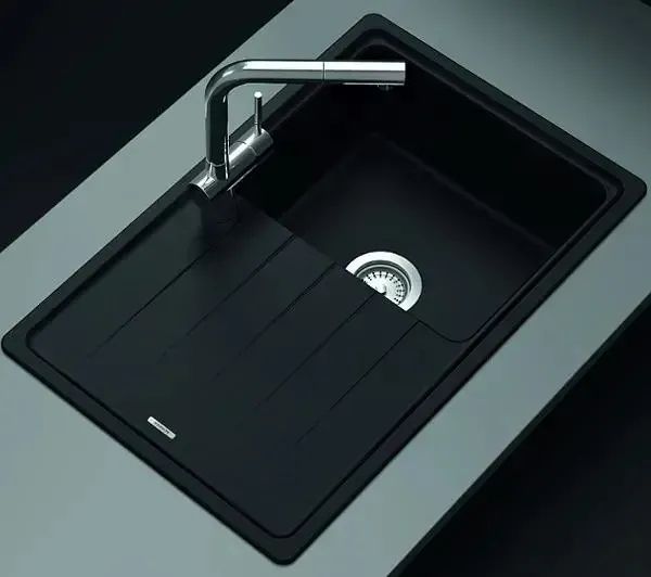 Кухонная мойка Schock Element D-100 S onyx 10 572840 фото