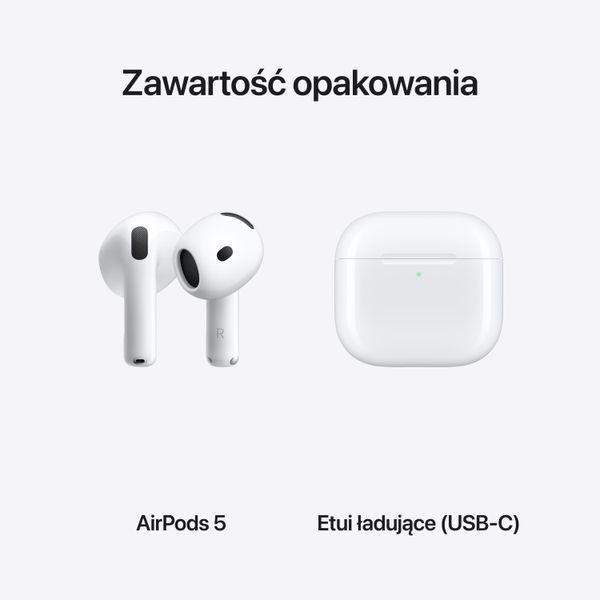 Навушники TWS Apple Airpods 5 (MKFW4) 2154390 фото