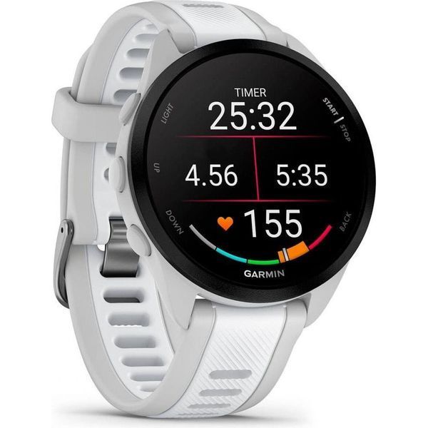 Смарт-годинник Garmin Forerunner 165 Mist Gray/Whitestone (010-02863-21/A1) 035066 фото