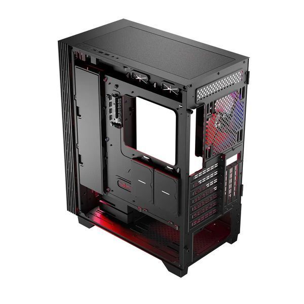Корпус Modecom Siroco ARGB Flow Midi Black (AT-SIROCO-MG-10-00ARGB-0002) 017959 фото