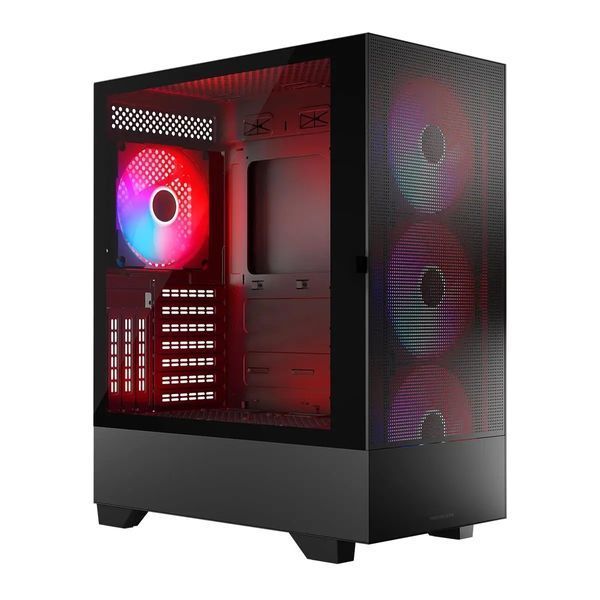 Корпус Modecom Siroco ARGB Flow Midi Black (AT-SIROCO-MG-10-00ARGB-0002) 017959 фото