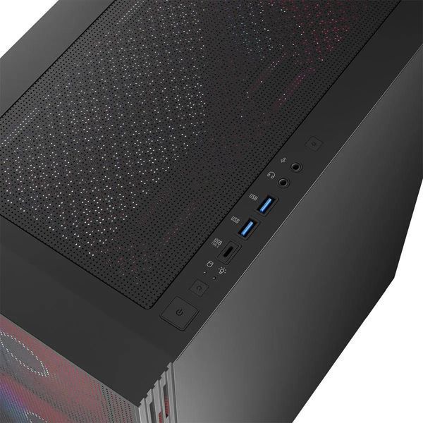 Корпус Modecom Siroco ARGB Flow Midi Black (AT-SIROCO-MG-10-00ARGB-0002) 017959 фото