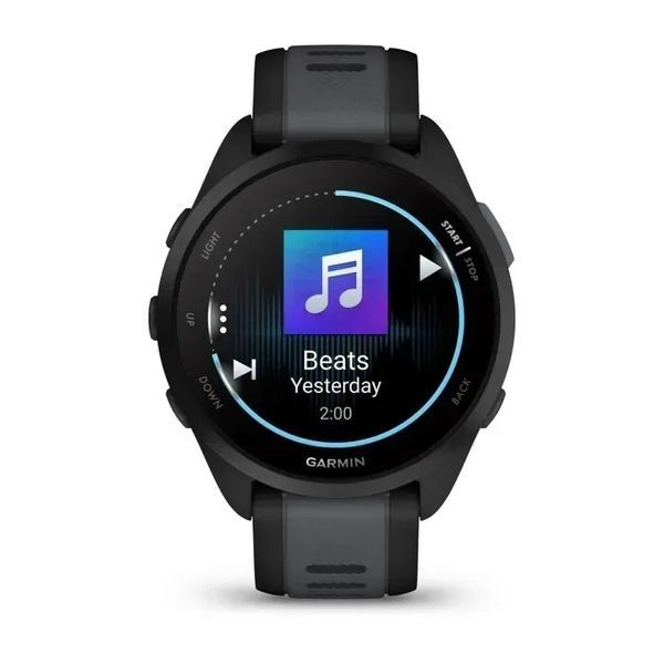 Смарт-часы Garmin Forerunner 165 Music Black/Slate Gray (010-02863-30/B0) 614159 фото