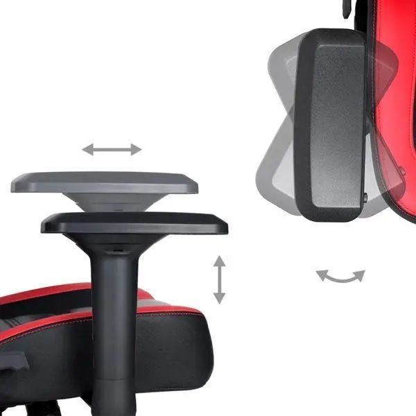 Компьютерное кресло для геймера Marvo CH-118 Red 019067 фото